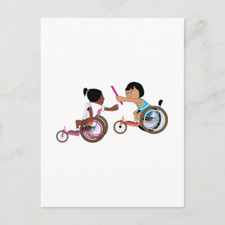 Relay Race Postcard