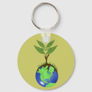ReLeaf Plant A Tree Key Ring