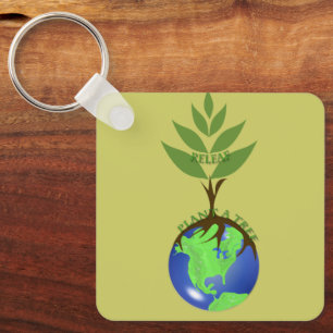 ReLeaf Plant A Tree Key Ring