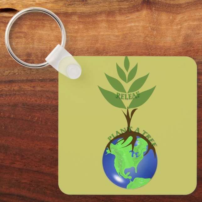 ReLeaf Plant A Tree Key Ring (Front)
