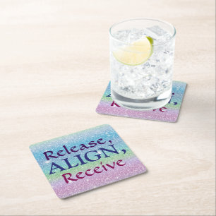 Release, Align, Receive Coasters