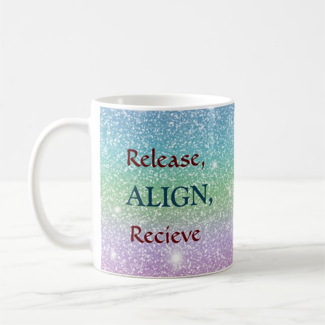 Release, Align, Recieve Mug (Left)