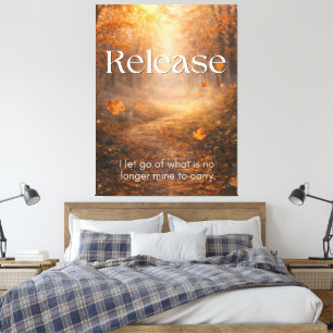 Release - Inspirational Canvas Wall Art