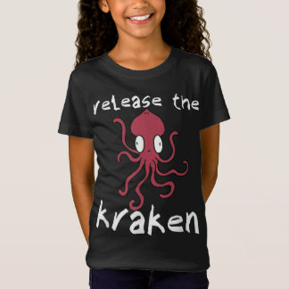Release the Kraken Derpy Giant Octopus T-Shirt