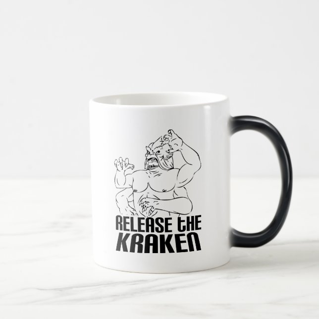 Release the Kraken Magic Mug (Right)