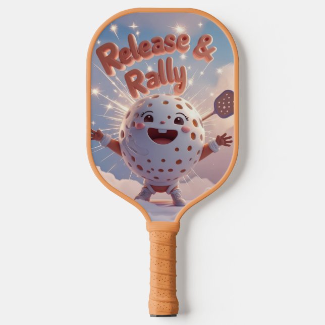 Release the Stress – Pickleball Energy Paddle (Front)