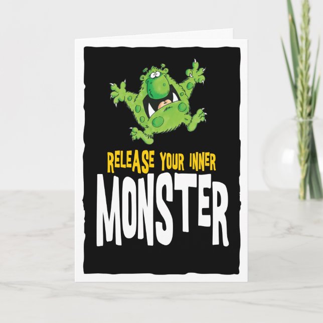 release your inner monster card (Front)