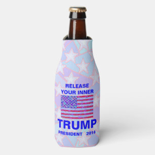 Release Your Inner Trump Bottle Funny Political Cooler