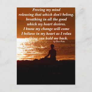 Releasing it_ Postcard