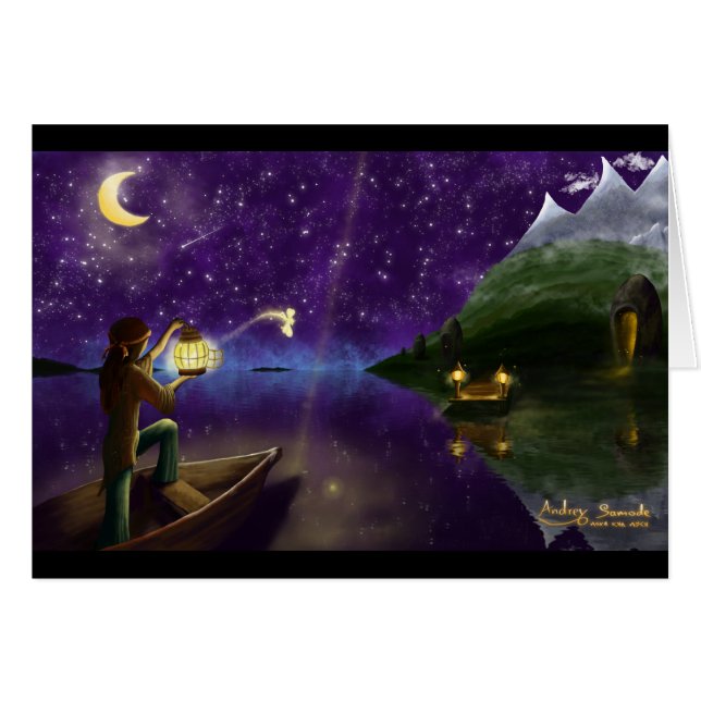 Releasing the Fairy Card (Front Horizontal)