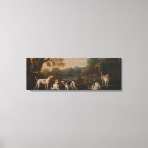 Releasing the Hounds Canvas Print