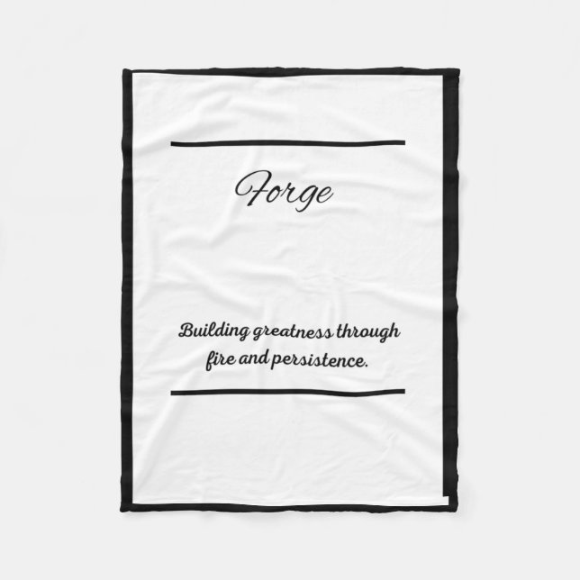 Relentless Ambition – Fearless Wall Art For Those  Fleece Blanket (Front)