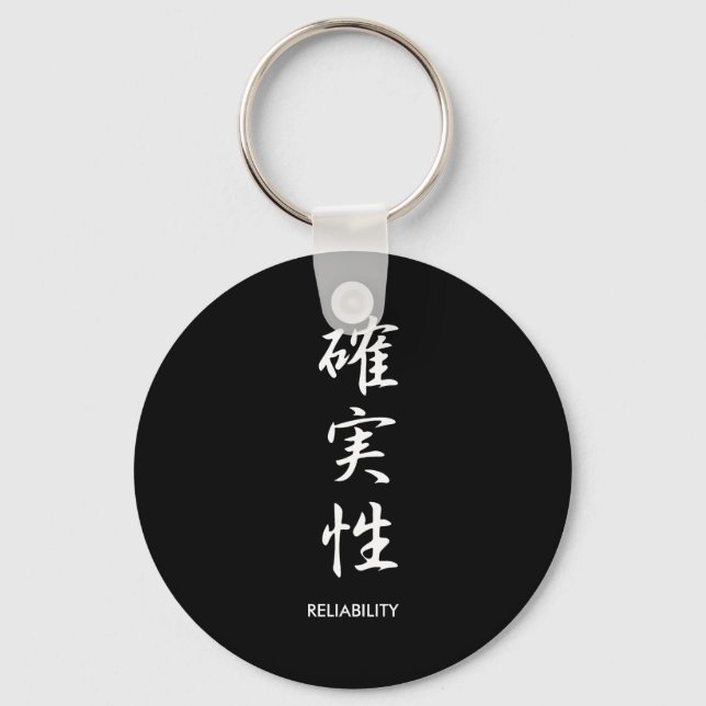 Reliability - Kakujitsusei Key Ring (Front)