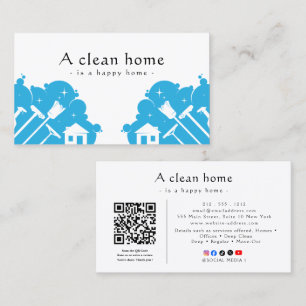 Reliable Cleaning Business Card