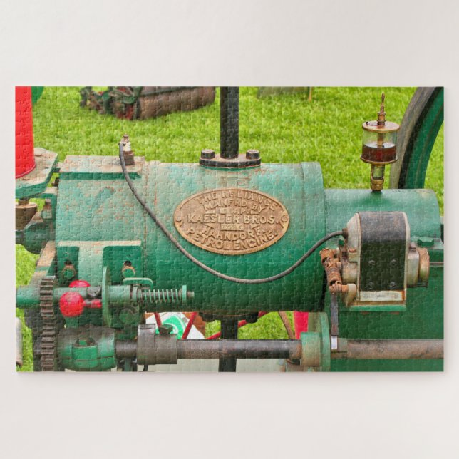 Reliance petrol engine farm machinery jigsaw puzzle (Horizontal)