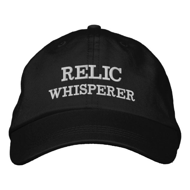 Relic Whisperer Metal Detecting Ball Cap (Front)
