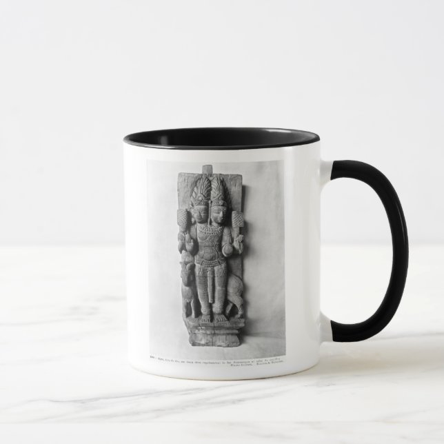 Relief depicting a double-headed image of Agni Mug (Right)