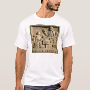 Relief depicting a family meal T-Shirt