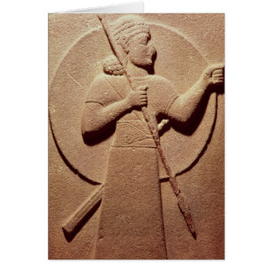 Relief depicting a Hittite warrior