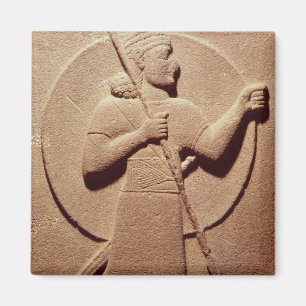 Relief depicting a Hittite warrior Magnet
