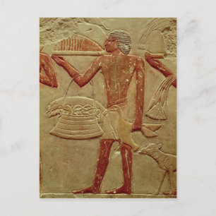 Relief depicting a porter postcard