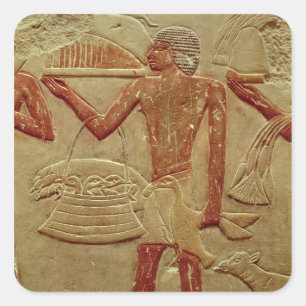 Relief depicting a porter square sticker