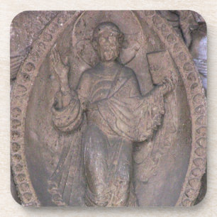 Relief depicting Christ in a mandorla, from the no Coaster