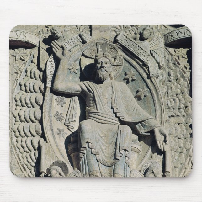 Relief depicting Christ in Glory Mouse Pad (Front)