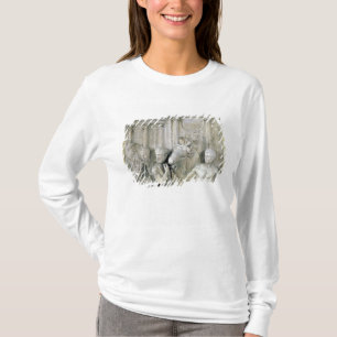 Relief depicting preparations for a sacrifice T-Shirt