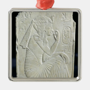 Relief depicting Ramesses II  as a child Metal Tree Decoration