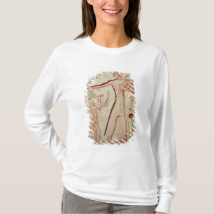 Relief depicting Ramesses II  smiting enemies T-Shirt