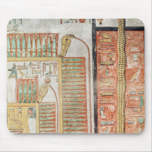 Relief depicting the path which dead must mouse pad