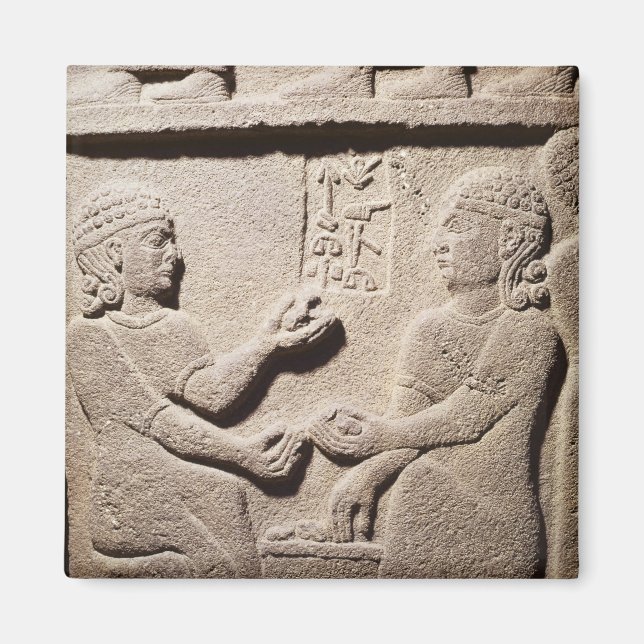 Relief depicting the son of King Araras Magnet (Front)