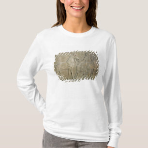 Relief depicting the tributaries of Sargon II T-Shirt