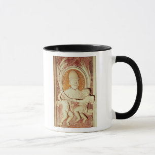Relief of Damasus I on a nave pilaster Mug