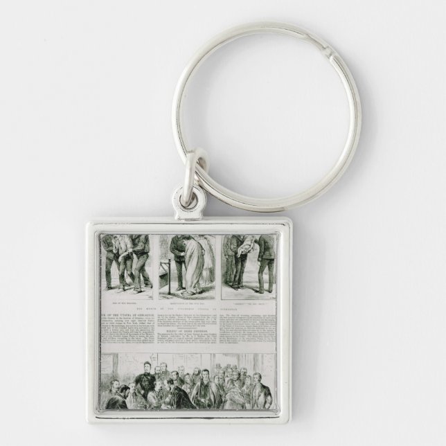 Relief of Irish Distress Key Ring (Front)