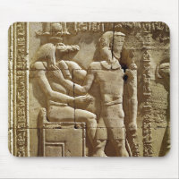 Relief of Sobek and Ptolemy VI Philometor
