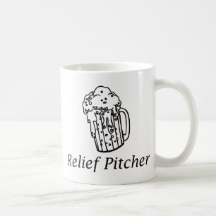Relief Pitcher Coffee Mug