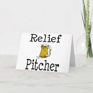Relief Pitcher Holiday Card