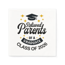 Relieved parents of grad funnny graduation 2026
