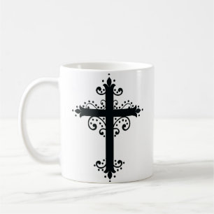 Religion Cross with an ornament Coffee Mug