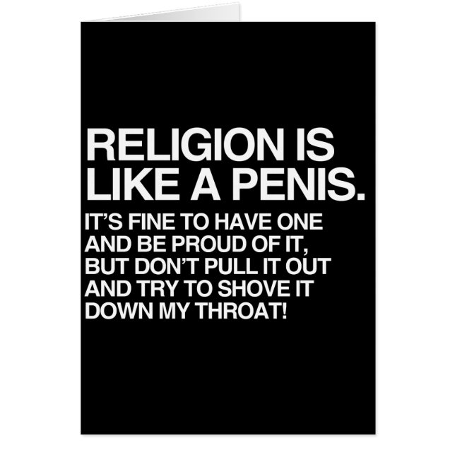 RELIGION IS LIKE (Front)