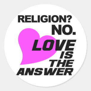 Religion & Love stickers