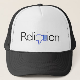 Religion? Thumbs Down! Trucker Hat