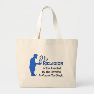 Religion Tool Large Tote Bag