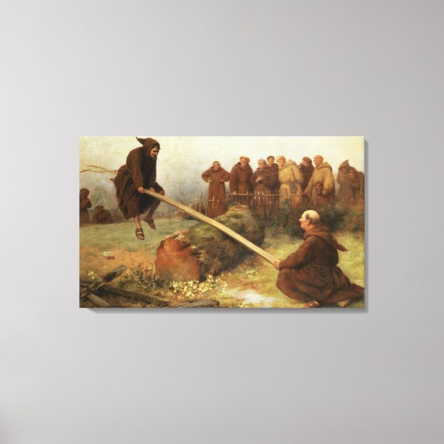 Religion Was Never Designed to Make Our Pleasure L Canvas Print (Front)