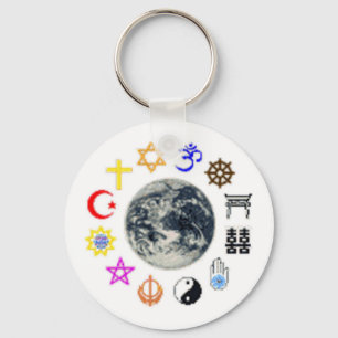 RELIGIONS of the WORLD Key Ring