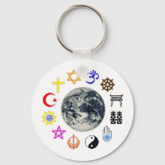 RELIGIONS of the WORLD Key Ring (Front)