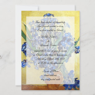 Religions wedding. Vincent van Gogh Invitation