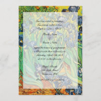 Religions wedding, Vincent van Gogh,Irises
